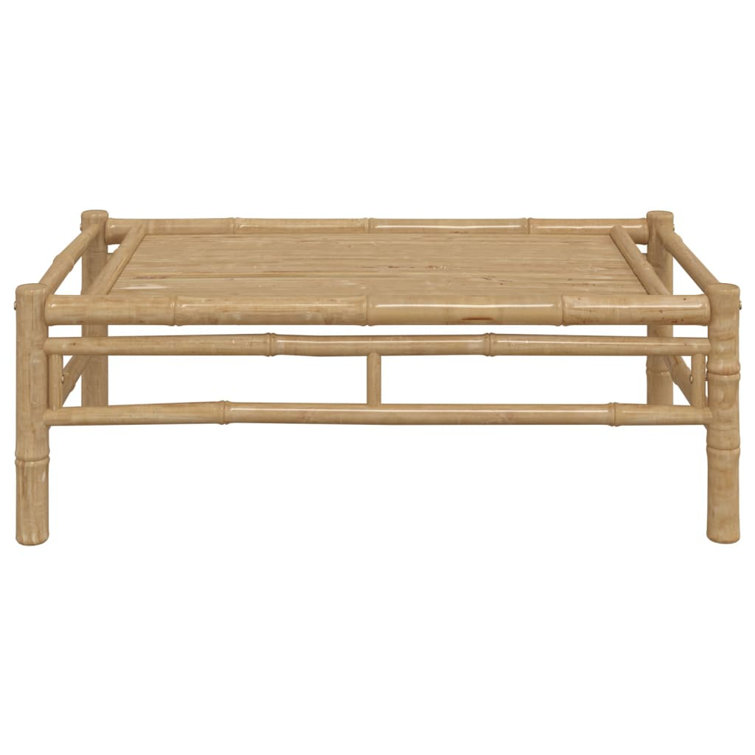 Bamboo outdoor dining online table